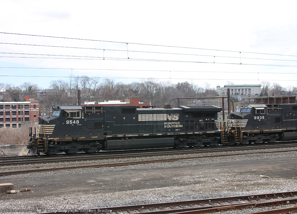 Westbound mixed freight